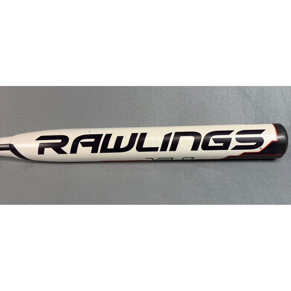 Rawlings Velo Fastpitch Softball Bat 34 inch 24 oz -10 Composite White Orange